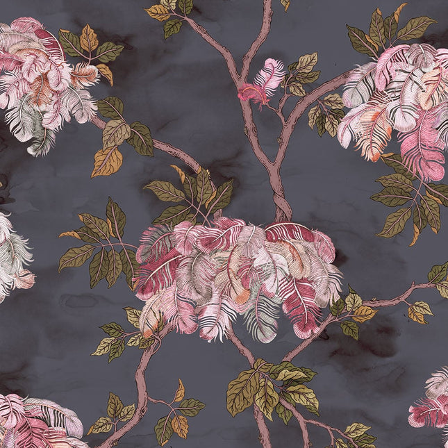 Feather Palm Charcoal BMHD002/03A