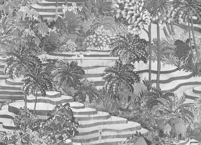 Rice Terrace Black & White BMTD001/11A