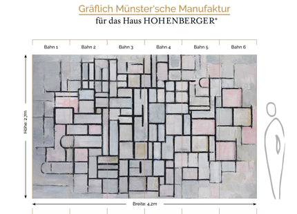 Muster von Mondrian 27015-HTM