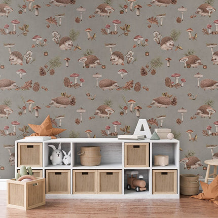 Happy Hedgehog - Taupe