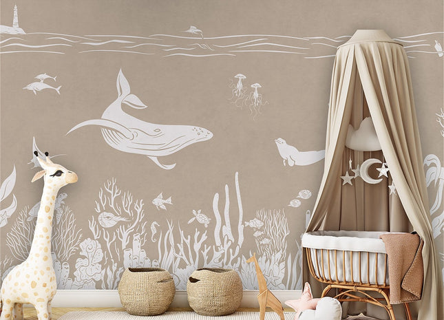Monochrome Sea - Brown