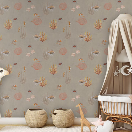 Coral Garden - Brown