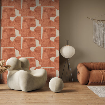 Geometric Orange 65456-HTM 65456-HTM