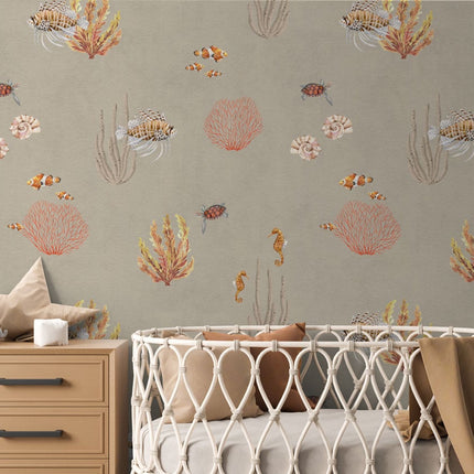 Coral Garden - Brown