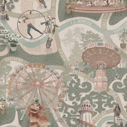 Muster Carnival Map Eau De Nil BMCF003/03A