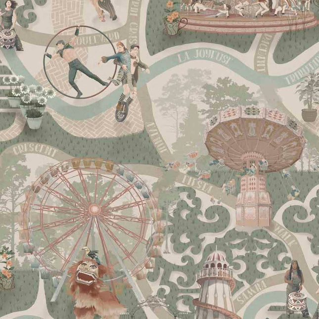 Muster Carnival Map Eau De Nil BMCF003/03A