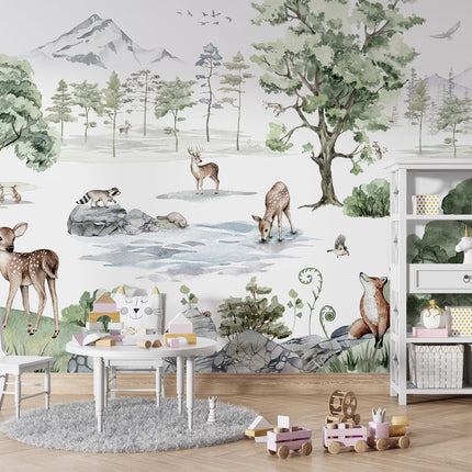 Deer Forest Winter 2066