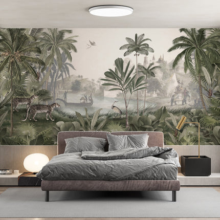 Leopard Landscape green 2018