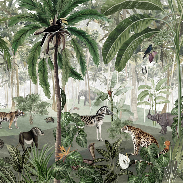 Muster 50 x 50 cm von Jungle Lookbook 2084