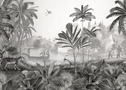 Leopard Landscape black/white 2017