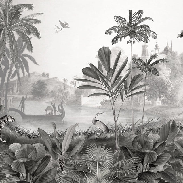 Leopard Landscape black/white 2017