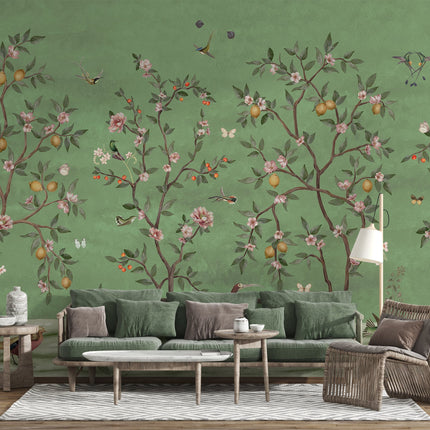 Lemon Tree Chinoiserie green 2014