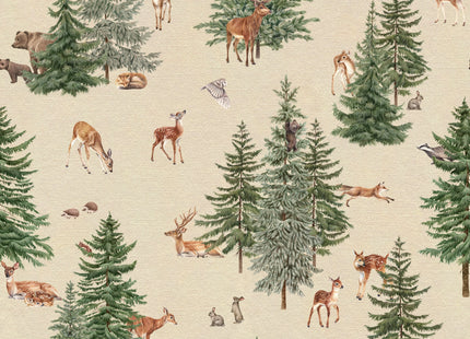 Muster 50 x 50 cm von Pine Forest - Sand