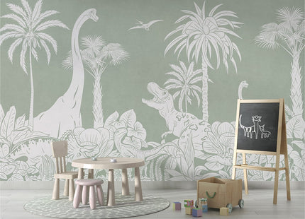 Monochrome Dino - Green