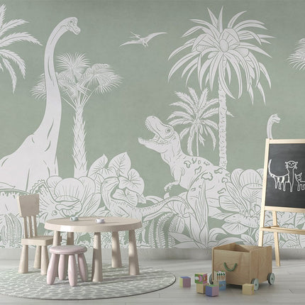 Monochrome Dino - Green