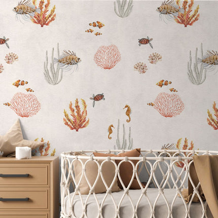 Coral Garden - White