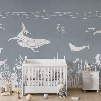 Monochrome Sea - Blue