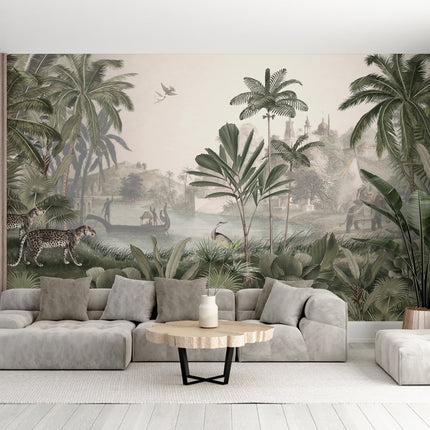 Leopard Landscape green 2018