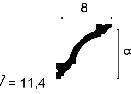 C213F Stuckleiste flexibel