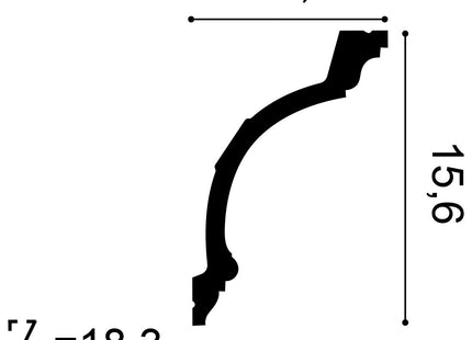 C217F Stuckleiste flexibel