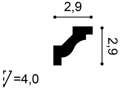 C230 Stuckleiste