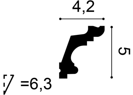 C322 Stuckleiste