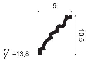 C326 Stuckleiste