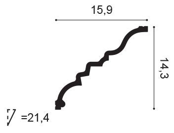 C327 Stuckleiste