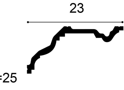 C332 Stuckleiste