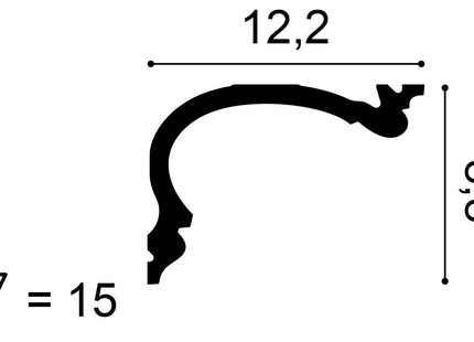 C341F Stuckleiste flexibel