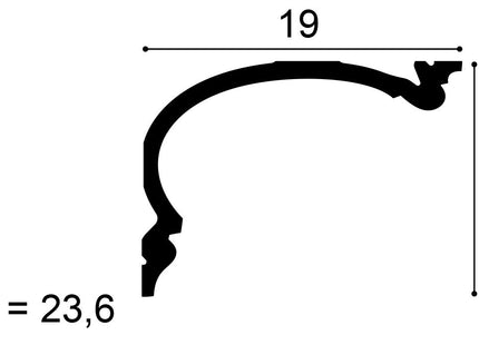 C342 Stuckleiste