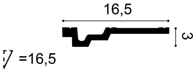 C353 Stuckleiste