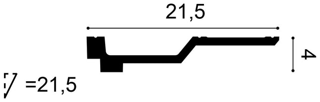 C354 Stuckleiste