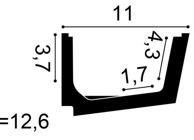 C357 Indirekte Beleuchtung