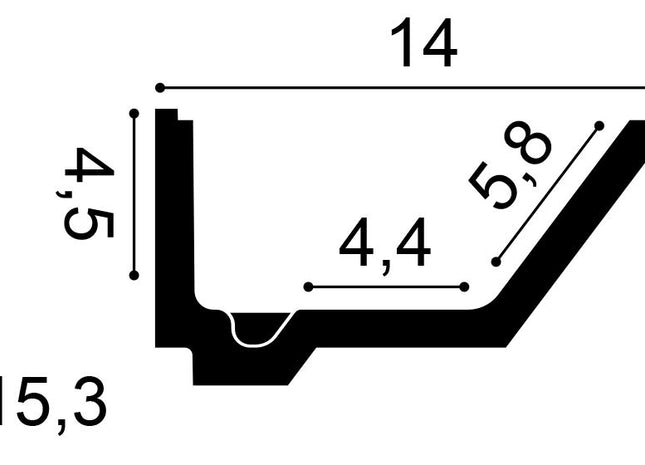 C358 Indirekte Beleuchtung
