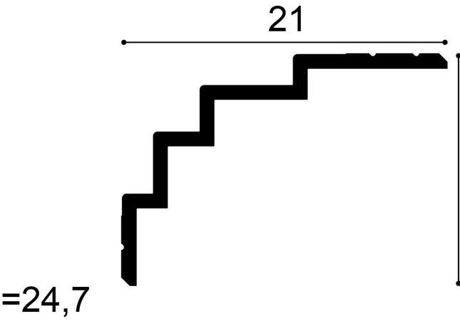 C393 Stuckleiste