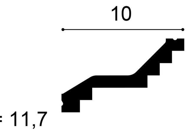 C400 Stuckleiste
