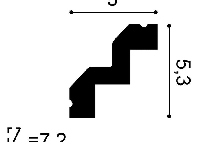 C602 Stuckleiste