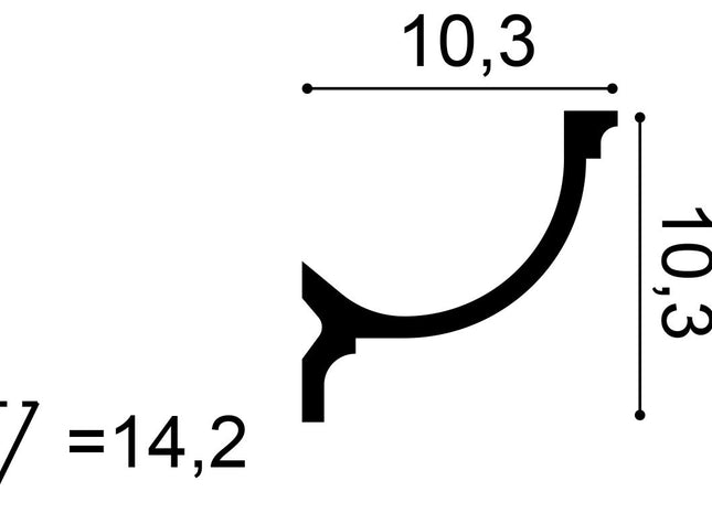 C902 Stuckleiste