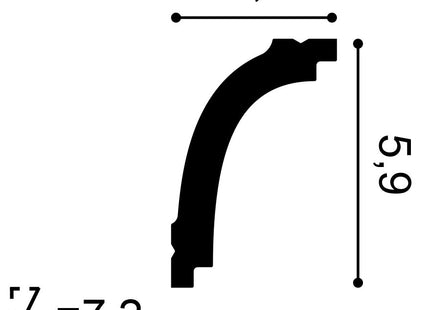 CB523 Stuckleiste