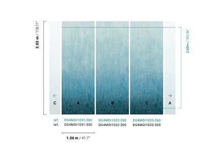 Moire Blue DG4MOI1033-260