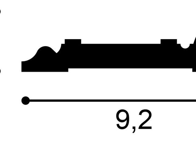 DX119-2300 Wandleiste