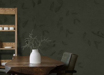 Leaves reflection A00940V by Ivy Cangialosi