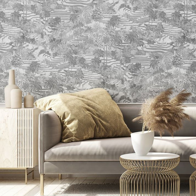 Muster Rice Terrace Black & White BMTD001/11A