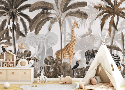 Jungle Jive sepia 2081
