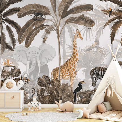 Jungle Jive sepia 2081