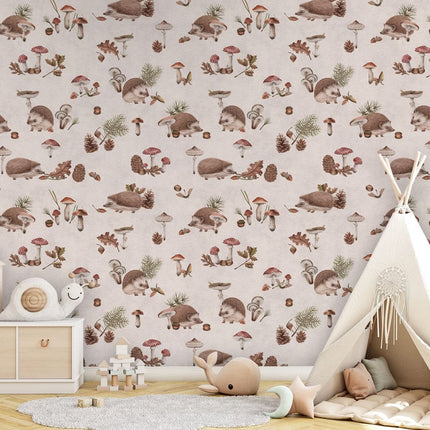 Happy Hedgehog - White