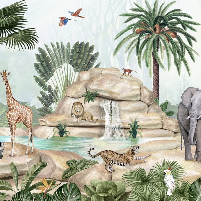 Muster 50 x 50 cm von Jolly Jungle 2079