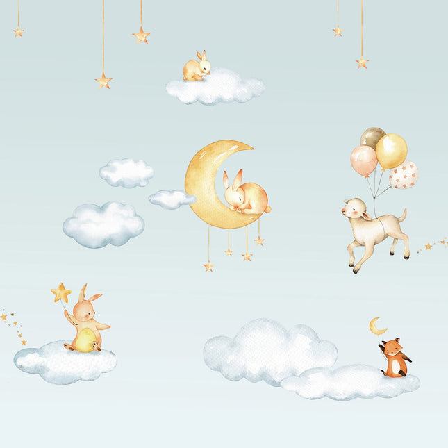 Muster 50 x 50 cm von Sweet Dreams blue 2131