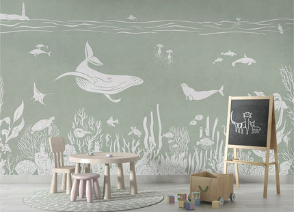 Monochrome Sea - Green